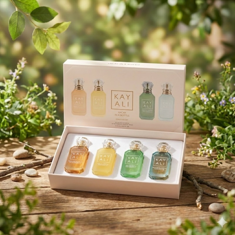 Perfume Queen - Набор унисекс-парфюмов KAYALI, 4*10 мл: Стойкие,