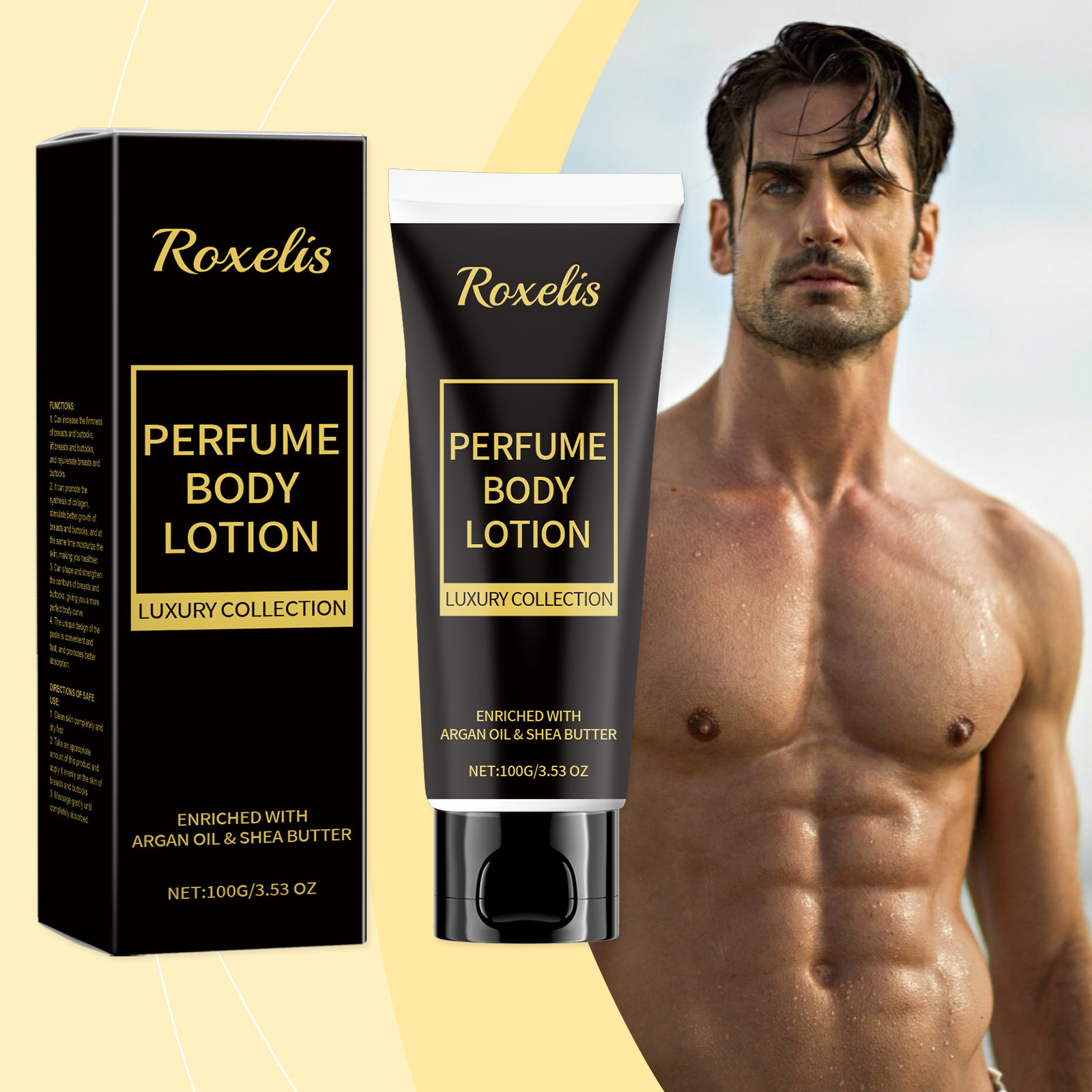 Perfume Fragrance Body Lotion - Мужской парфюмированный лосьон с феромонами: стойкий