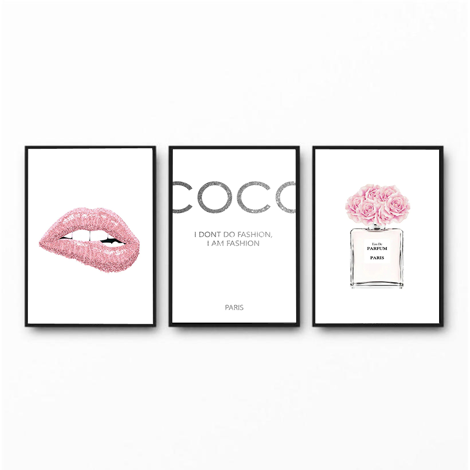 Безрамный модный постер с цвет – обзор и цена Perfume Quotes